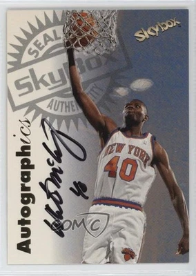 1997-98 Skybox Premium Autographics Walter McCarty Auto - Image 1 of 2