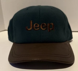 Vintage Brand New Jeep Hat With Vinyl Bill Clamp Back. Made In The USA - Picture 1 of 3