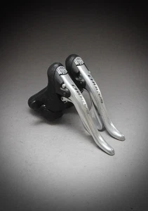 Campagnolo Chorus Carbon BB-System Ergopower Shifting Brake Lever 3 x 9 Sp 1999 - Bild 1 von 11