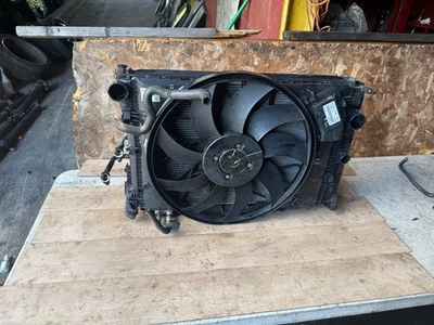 MERCEDES BENZ E550 CLS550 2012-2017 JUEGO MOTOR RADIADOR AIRE ACONDICIONADO CONDENSADOR VENTILADOR REFRIGERACIÓN Foto 1 de 4