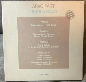 ARVO PART - Tabula Rasa ~ ECM (new series) 1275 {WB promo orig} w/Jarrett -RARE - Imagen 1 de 5