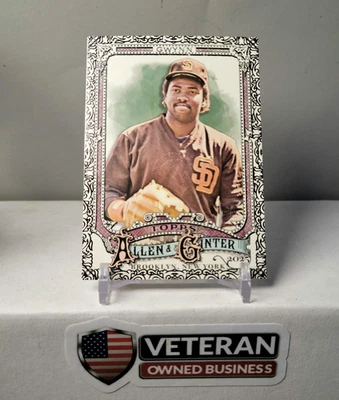 2025 Allen & Ginter 美国职棒大联盟 Tony Gwynn 黑色箔片 1/10 #14 书挡近乎完好-MT — 第 1/4 张图片