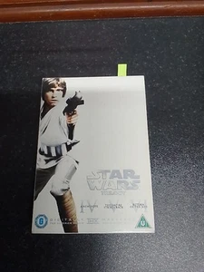 Star Wars - Trilogy - White Skywalker Slim Case box set - New Hope Empire Jedi - Picture 1 of 3