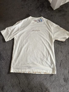 Men's medium Nike Jordan PSG Paris Saint Germain Tee cream T-shirt - Picture 1 of 3