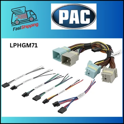 PAC LPHGM71/LOC, DSP, INTERFAZ AMPLIFICADOR COCHE ARNÉS EN T PARA VEHÍCULOS GM 2019-up Foto 1 de 4