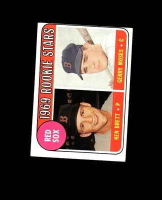 1969 Topps 476A Rookie Stars/Ken Brett RC/Gerry Moses VG #D1,449953 - Image 1 of 2