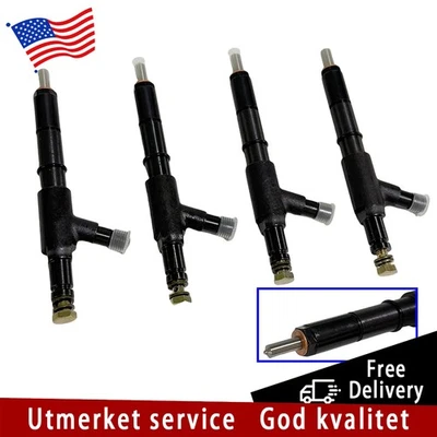 Fits For Isuzu 4HE1 4.8L 4HG1T Truck NPR NQR New 4X Fuel Injector 9430613736 - Image 1 of 4