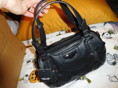 NUEVO CON ETIQUETAS BANDOLERA VERA WANG BUENA CORREA NEGRA Foto 1 de 4