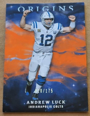 Panini Origins Orange #40 2019 Andrew Luck 10/175 Indianapolis Colts  Foto 1 de 2