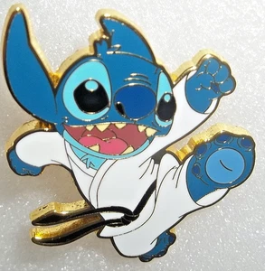 Loungefly Disney Lilo & Stitch Costumes Mystery Box Enamel Pin - KARATE MASTER - Picture 1 of 12