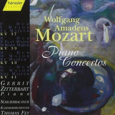 Wolfgang Amadeus Mozart Piano Concertos KV37, 39-41 (CD) Album - Image 1 of 4