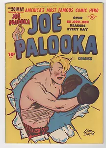 JOE PALOOKA 20 CÓMICS HARVEY 1948 EDAD DE ORO - Imagen 1 de 2