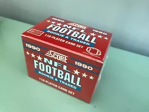 1990 Score Supplemental Sealed Factory Set - Emmitt Smith RC Seau Rob Moore - Picture 1 of 5