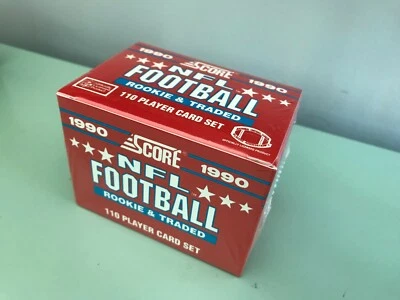 1990 Score Supplemental Sealed Factory Set - Emmitt Smith RC Seau Rob Moore - Image 1 of 4