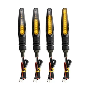 Para Yamaha YZF-R6 1999-2019 4 ámbar LED luz de señal de giro indicador lámpara intermitente - Imagen 1 de 9