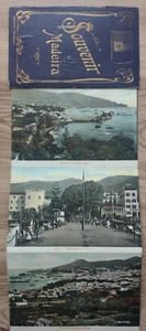 Hoja de recuerdo vintage MADEIRA con 3 postales de colores - Imagen 1 de 1