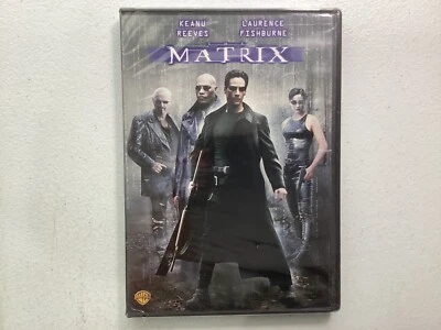 Matrix DVD 1999 Factory Sealed R Keanu Reeves Carie Ann Moss Lawrence Fishburne - Image 1 of 3