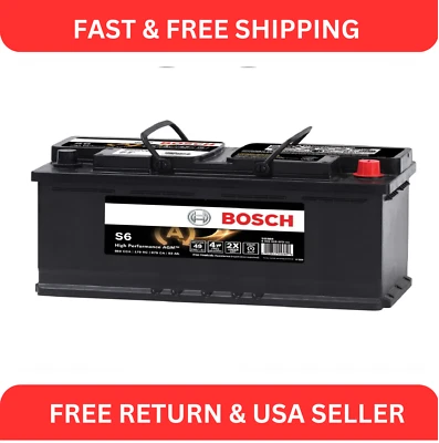 Batería de arranque de alto rendimiento Bosch S6588B Foto 1 de 4