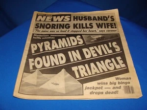 Weekly World News 28 de mayo de 1991 Vol 12 Nº 34 Usado - Imagen 1 de 24