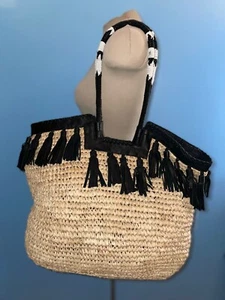 Cleobella St.Germain Straw Tasseled Bag-$228 MSRP - Bild 1 von 2