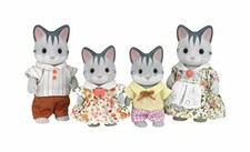 Sylvanian Families Bambola Grigiastro Gatto