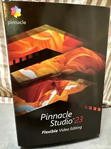 Pinnacle Studio 23 Software Flexible Video Editing Retail Sealed Windows USA - Picture 1 of 6