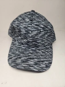 Black Spacedye Woman's Cap Hat Multicolor Adjustable Back Strap - Picture 1 of 2