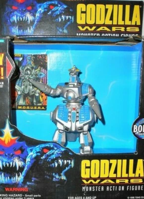 GODZILLA WARS Trendmasters 1995 MOGUERA 5 pulgadas electrónica vintage monstruos sin usar, en caja Foto 1 de 3