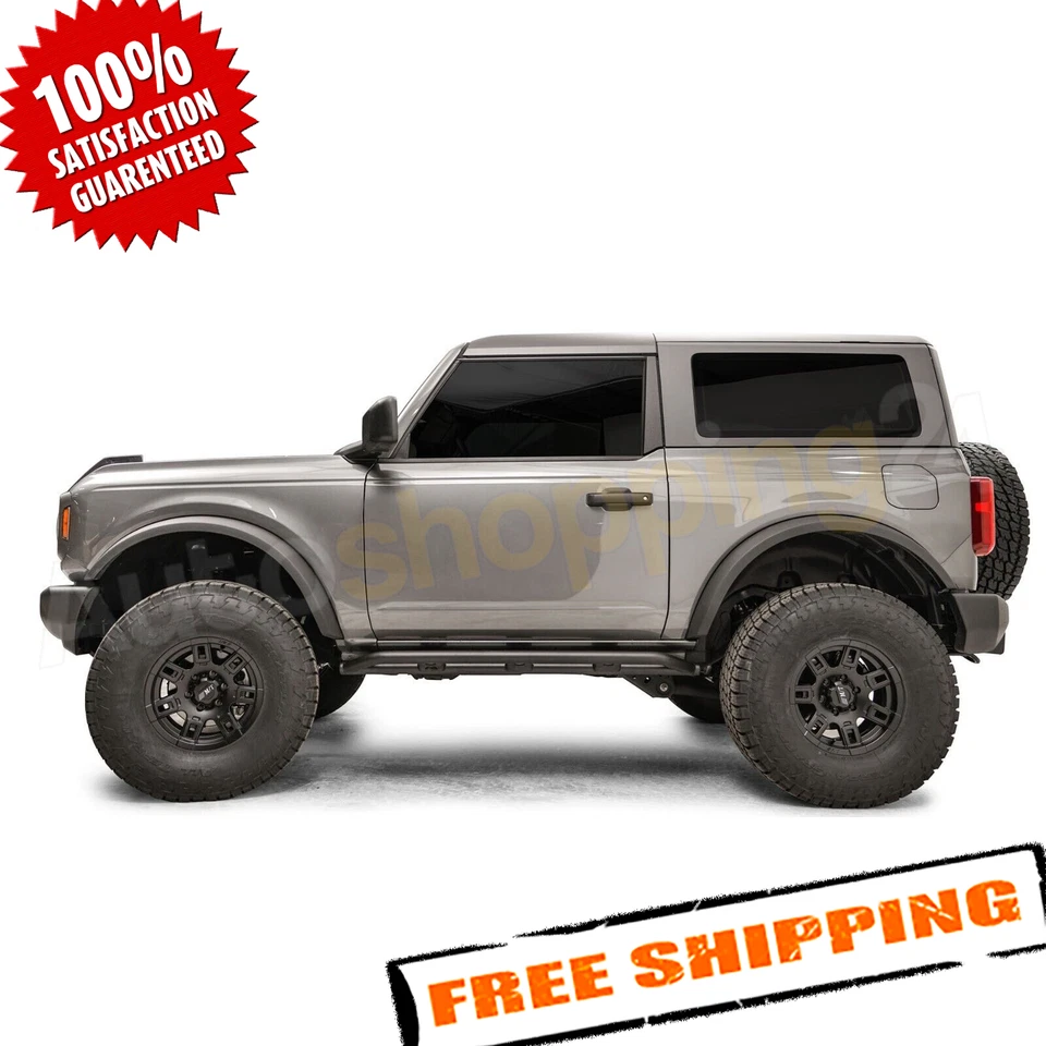 Fab Fours FB21-G5252-1 Tube Rock Sliders for 2021-2022 Ford Bronco 2-Door Foto 1 de 2