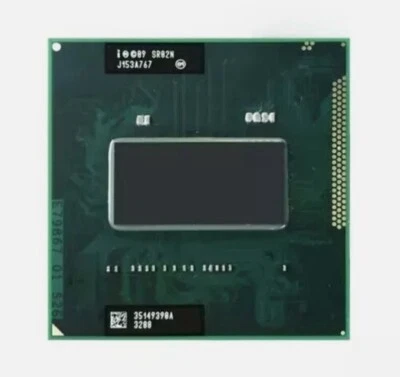 Intel Core i7-2670QM SR02N CPU 4 Cores 2.2GHz 6M Socket G2 Notebook Processor - Image 1 of 4
