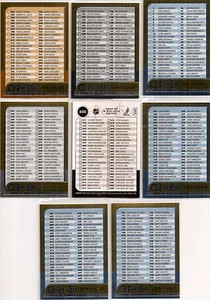 Juego de lista de verificación de metal OPC O-Pee Chee 2008-09 (7) - Imagen 1 de 1