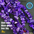 Shell Gemstone Chips 80cm Strand 50g Mix Spacers Jewellery Diy Necklace Beads