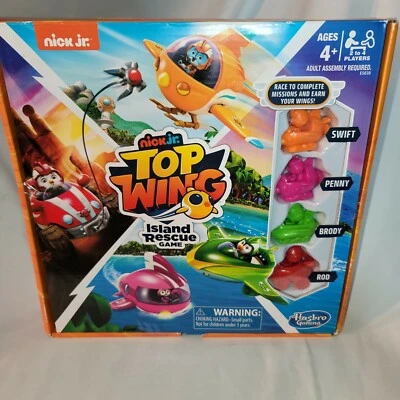 Top Wing Island Rescate Nickelodeon Juego de Mesa Nick Jr. Niños 4+ Totalmente Nuevo  Foto 1 de 4