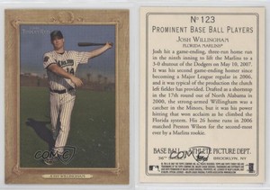 2007 Topps Turkey Red Josh Willingham #123