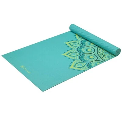 Estera de Yoga GAIAM Premium para Ejercicio, Fitness y Pilates - Color Capri 6mm Foto 1 de 4