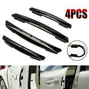 4PCS Car Door Edge Scratch Anticollision Protector Guard Strip Cover Accessories - Picture 1 of 12