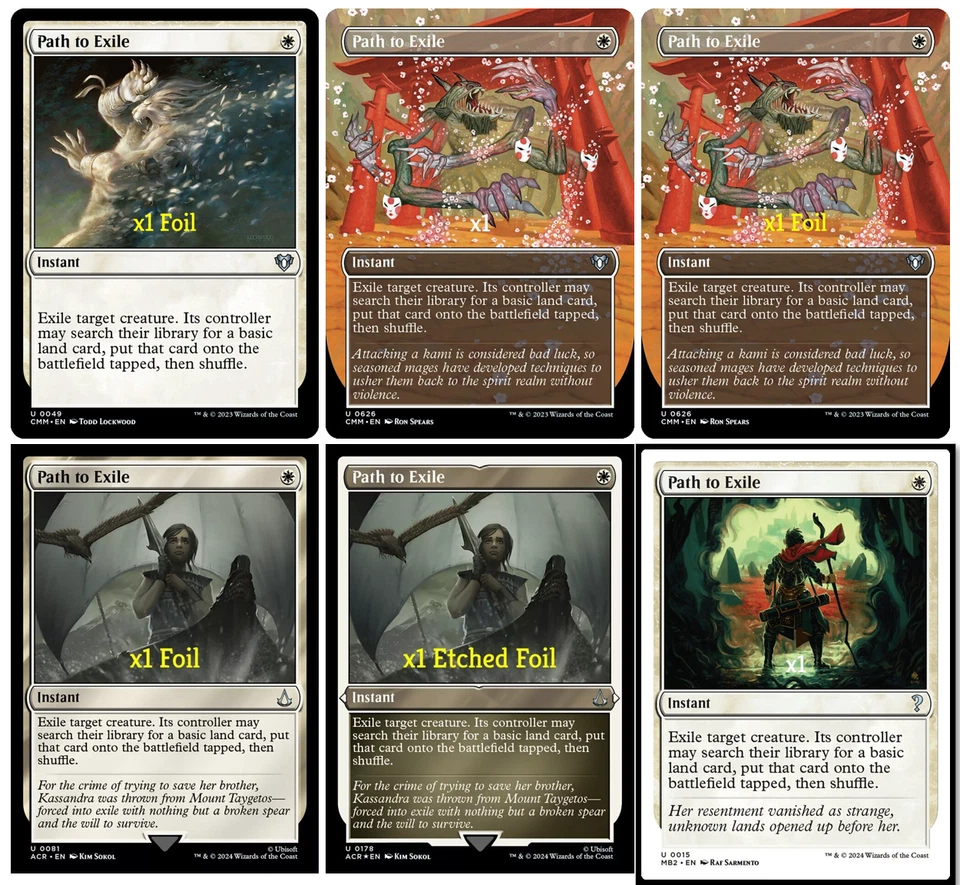 MTG CMM ACR MB2 Path to Exile MINT (SELECT) - Image 1 of 1