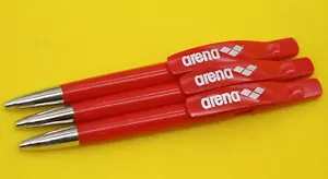 Prodir Kugelschreiber 3Stk DS2 Rot mit Metallspitze original Swiss made Pens - Bild 1 von 3