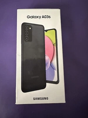 Metro by T-Mobile Samsung Galaxy A03s 32GB Black Prepaid Smartphone Brand New - Image 1 of 2