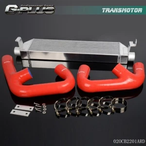 Upgrade FMIC Twin Intercooler + Hose Kit Fit For Volkswagen Golf R GTI MK7 2.0T - Picture 1 of 12