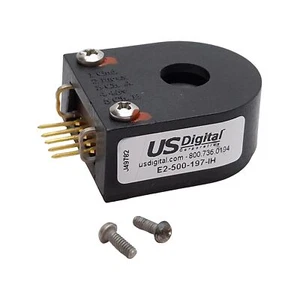 US Digital E2-500-197-IH Optical Encoder Kit, 500CPR, ø5mm Bore, 5-Pin, 5VDC - Bild 1 von 4