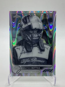 TOPPS FORMULA 1 CHROME 2022 F1 VALTTERI BOTTAS RAYWAVE PARALLEL #60 - Imagen 1 de 2