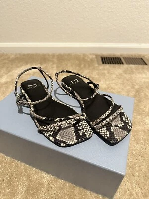 Marc Fisher LTD Mujer Marg2 Puntera Cuadrada Correa de Tobillo Plana Talla 6 Foto 1 de 4