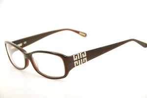 Nuovi occhiali autentici Givenchy ARGV 732S col. 0958 marrone scuro 55 mm occhiali RX - Foto 1 di 7