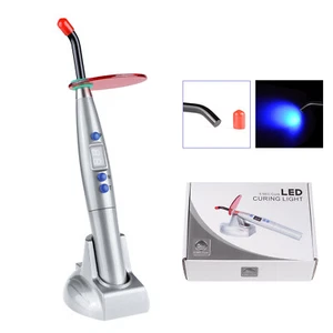 Ortodoncia Dental 10W Luz Azul LED Luz de Curado Inalámbrica 1500mw/cm + Luz de Punta - Imagen 1 de 24