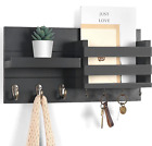 Mail Organizer for Wall Mount – Key Holder with Shelf Includes Letter