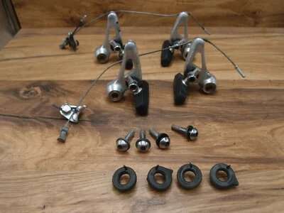 1990 MTB cantilevers brakes Shimano Deore BR-MT62 VIA Japan Silver Edition - Image 1 of 4