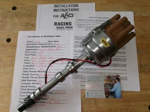 Accel Dual Point Distributor Set Up for Racing Chevy Centrifugal Advance LOCKED - Picture 1 of 22