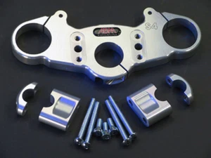 ABM Superbike Triple Tree Ducati Monster S4 (M4) | 01-ff | Silver - Picture 1 of 5