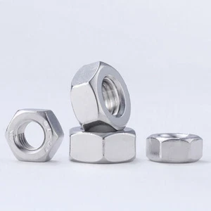 Sechskantmuttern 304 Edelstahl-Muttern M4 M5 M6 M8 M10 M12~M24 2# 4#~12# - Bild 1 von 9